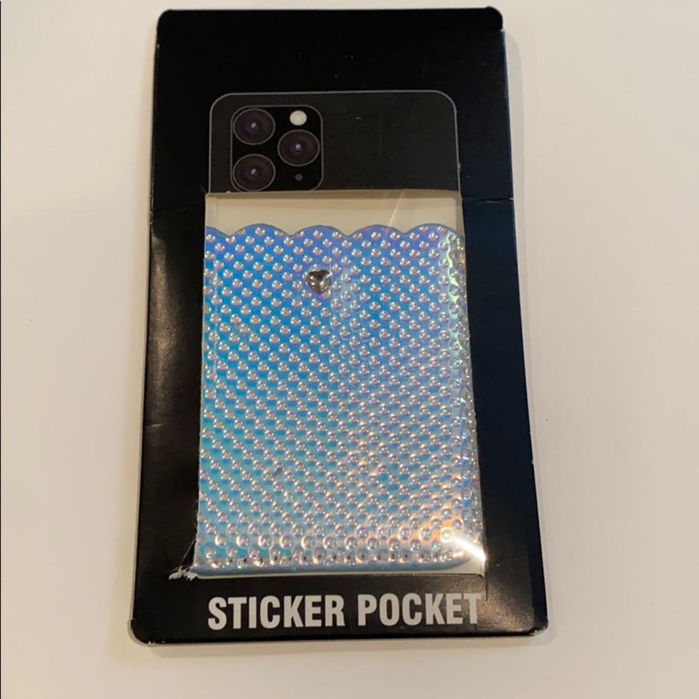 Sticker phone wallet.
